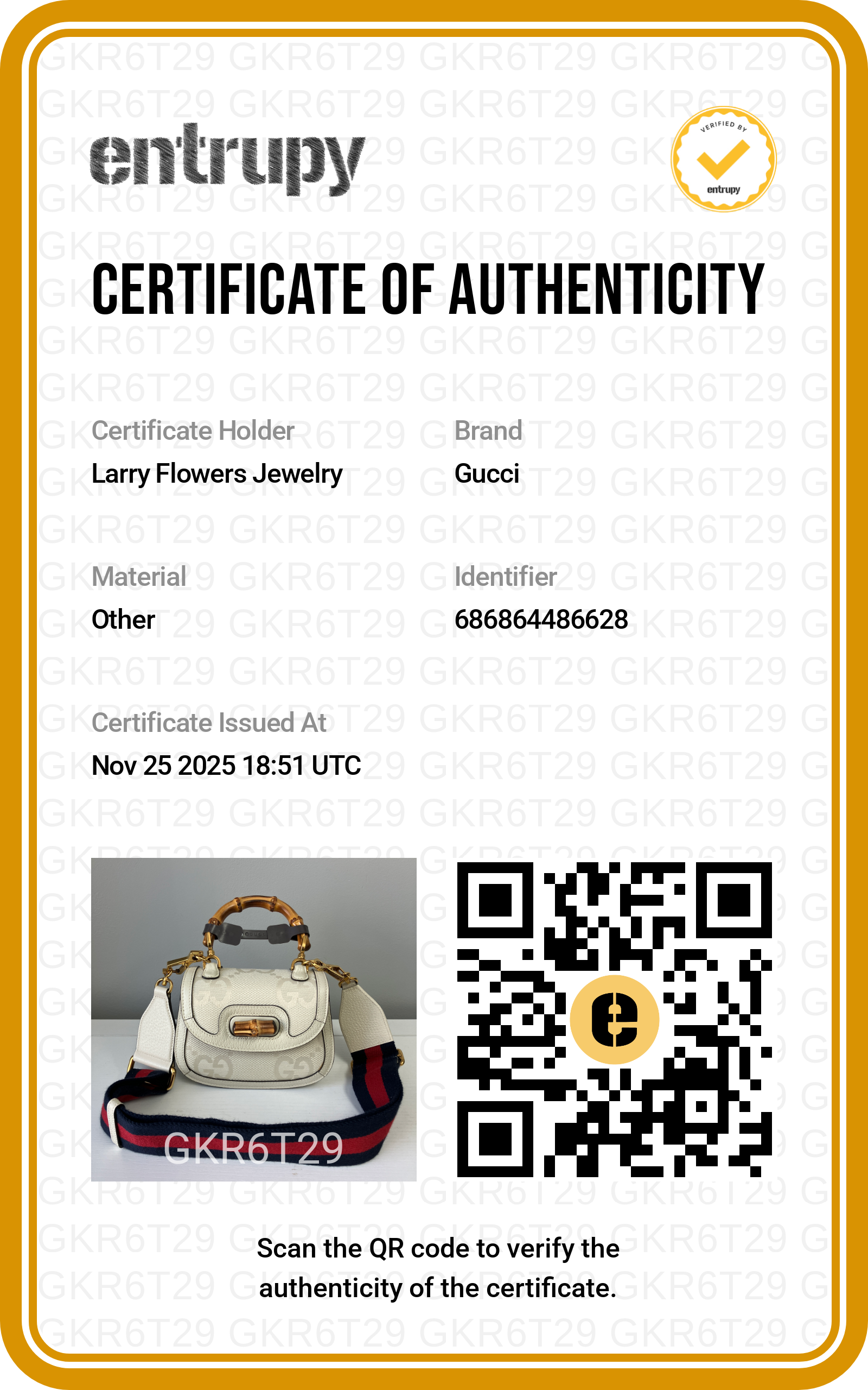Gucci Bamboo Jumbo GG Handbag
