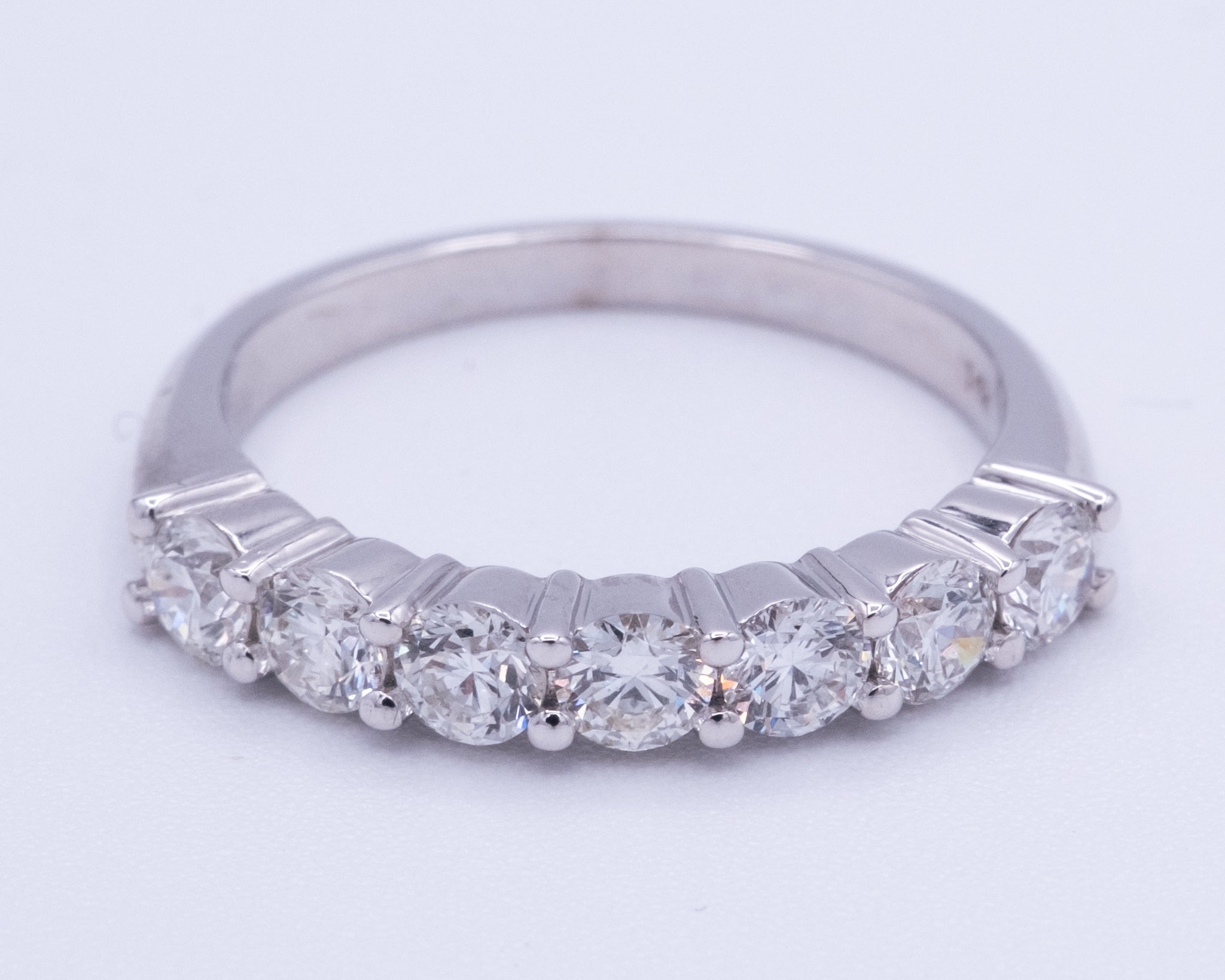 White Gold - Men's Band 1.05 cts.