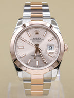 Rolex Datejust 41 Sundust Index Dial on Oyster 126301 Complete 2024