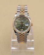 Rolex Datejust 36 Olive Green Roman Dial on Jubilee 126233 Complete 2026