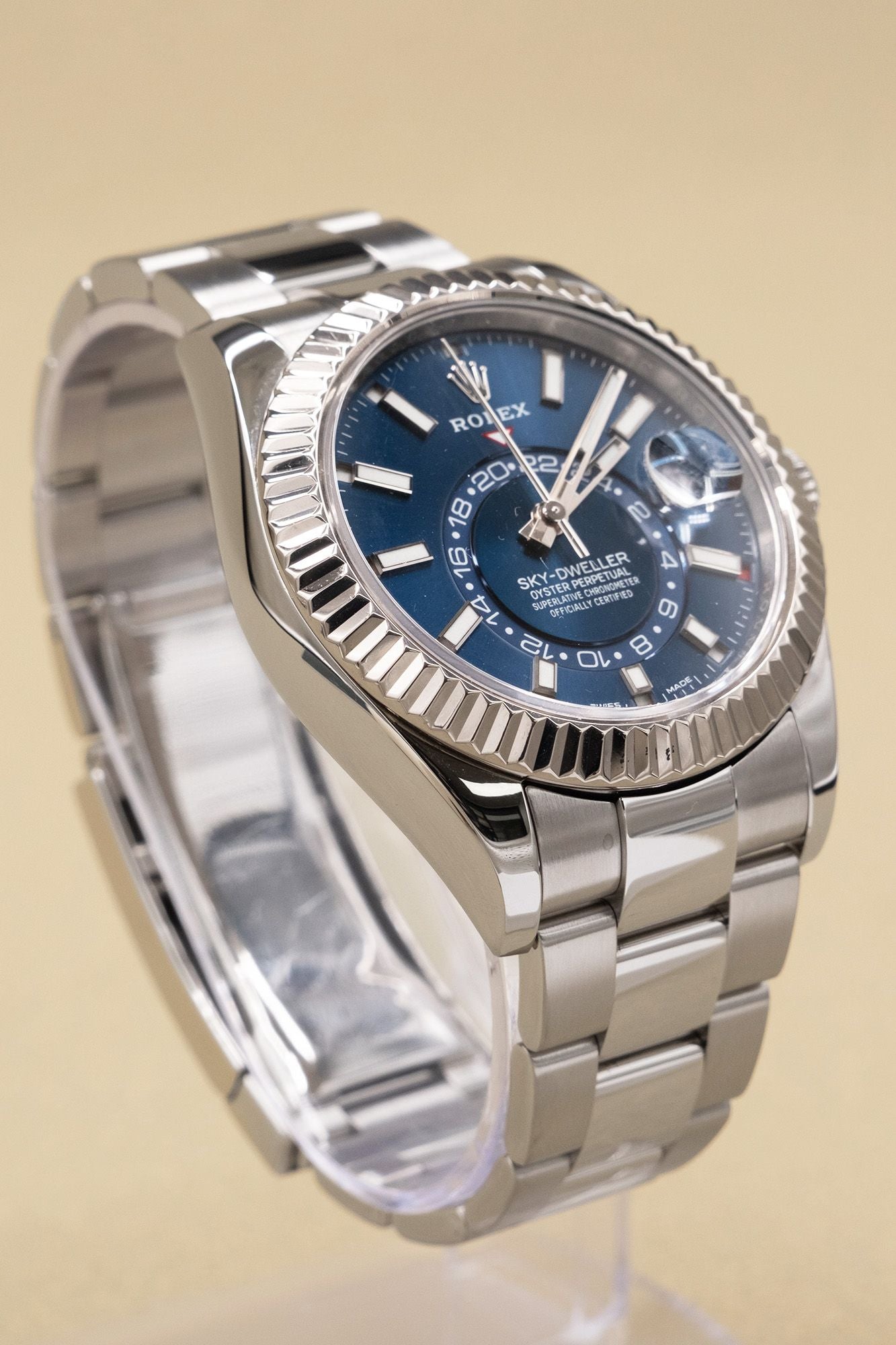 Rolex SkyDweller Blue Dial on Oyster 326934