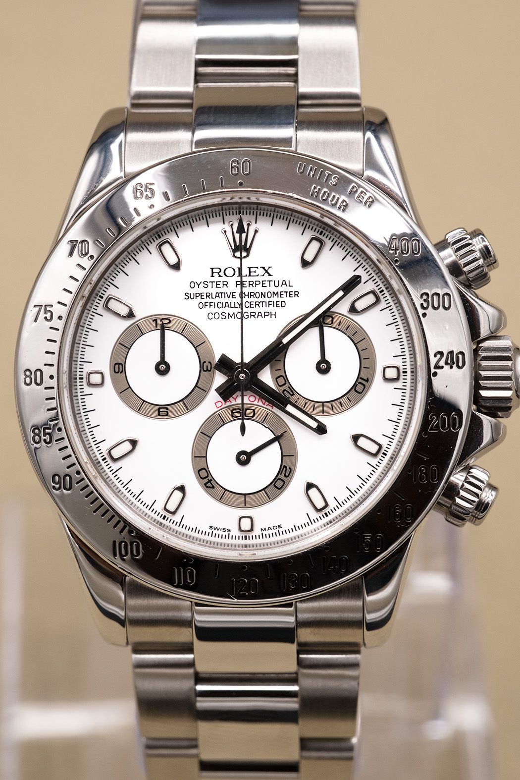 Rolex Daytona White Dial on Oyster 116520 2006