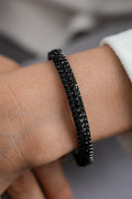 Black Diamond Bangle and Cuff Bracelet, 8.2ct B-820BLK
