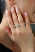 White Gold - Eternity Ring 3.68 cts.