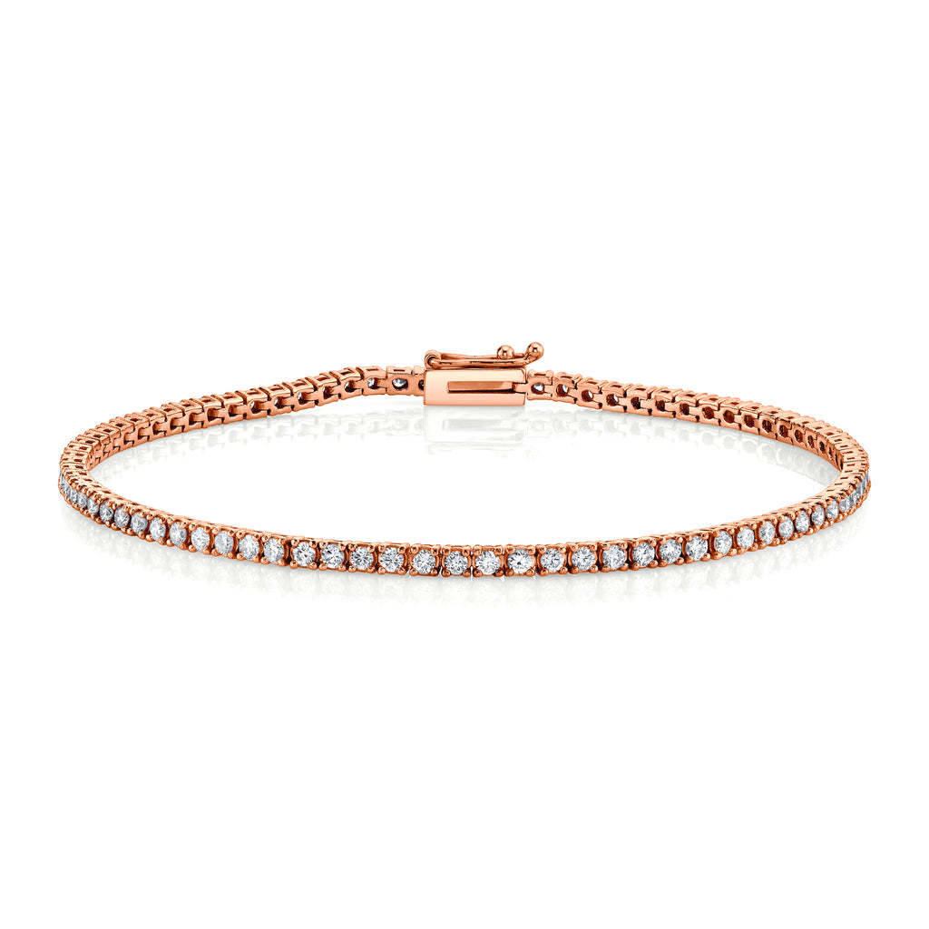 Classic Round Cut Jewelry Tennis Bracelet, 1ct b-100rd