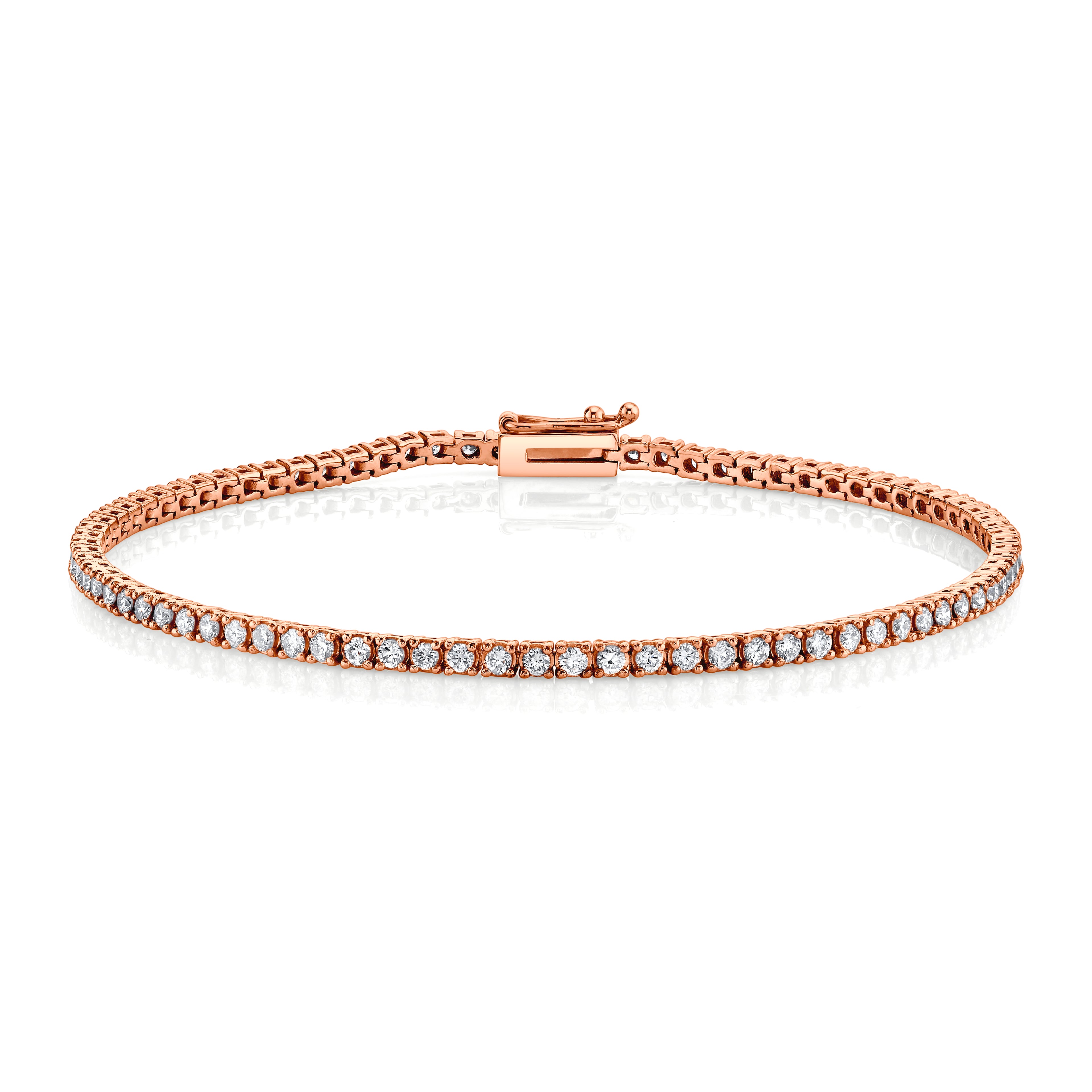 Classic Round Cut Jewelry Tennis Bracelet, 1ct b-100rd