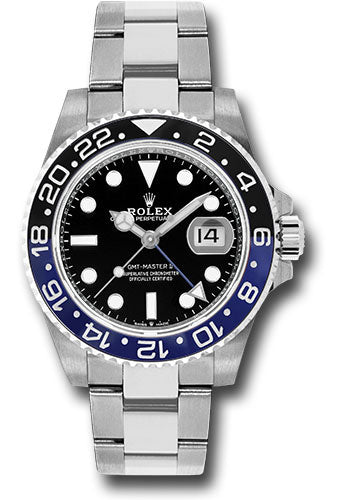 Rolex GMT-Master II Batman Black Dial on Oyster 126710BLNR 2023