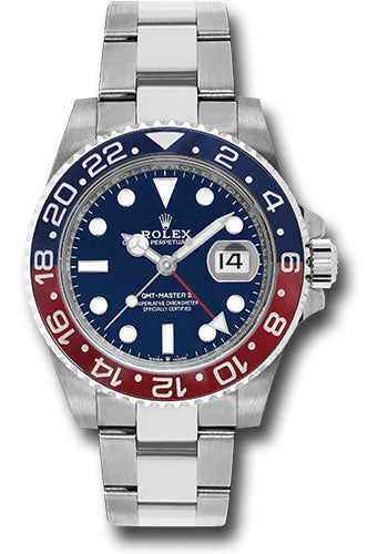 Rolex GMT-Master II Pepsi Blue Dial on Oyster 126719BLRO Complete 2024