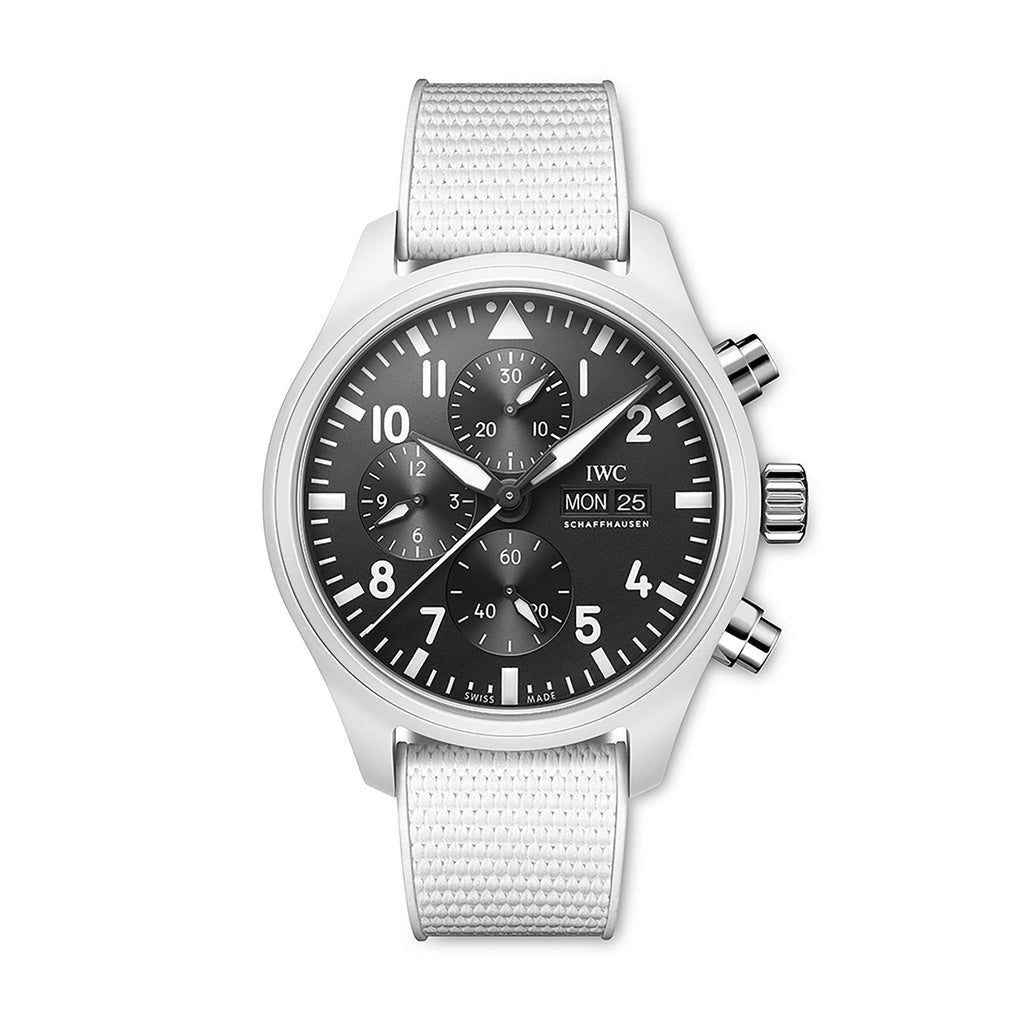 IWC Pilot's Chronograph Top Gun Black Dial on Rubber IW389105 Complete 2023