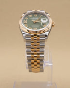Rolex Datejust 36 Olive Green Roman Dial on Jubilee 126233 Complete 2026