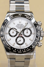 Rolex Daytona "Panda" White Dial on Oyster 116500LN Complete 2022