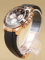 Rolex Daytona Black And Sundust Index Dial on Oysterflex 126515LN Complete 2024
