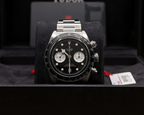 Tudor Black Bay Chrono Black Dial on Bracelet 79360N Complete 2021
