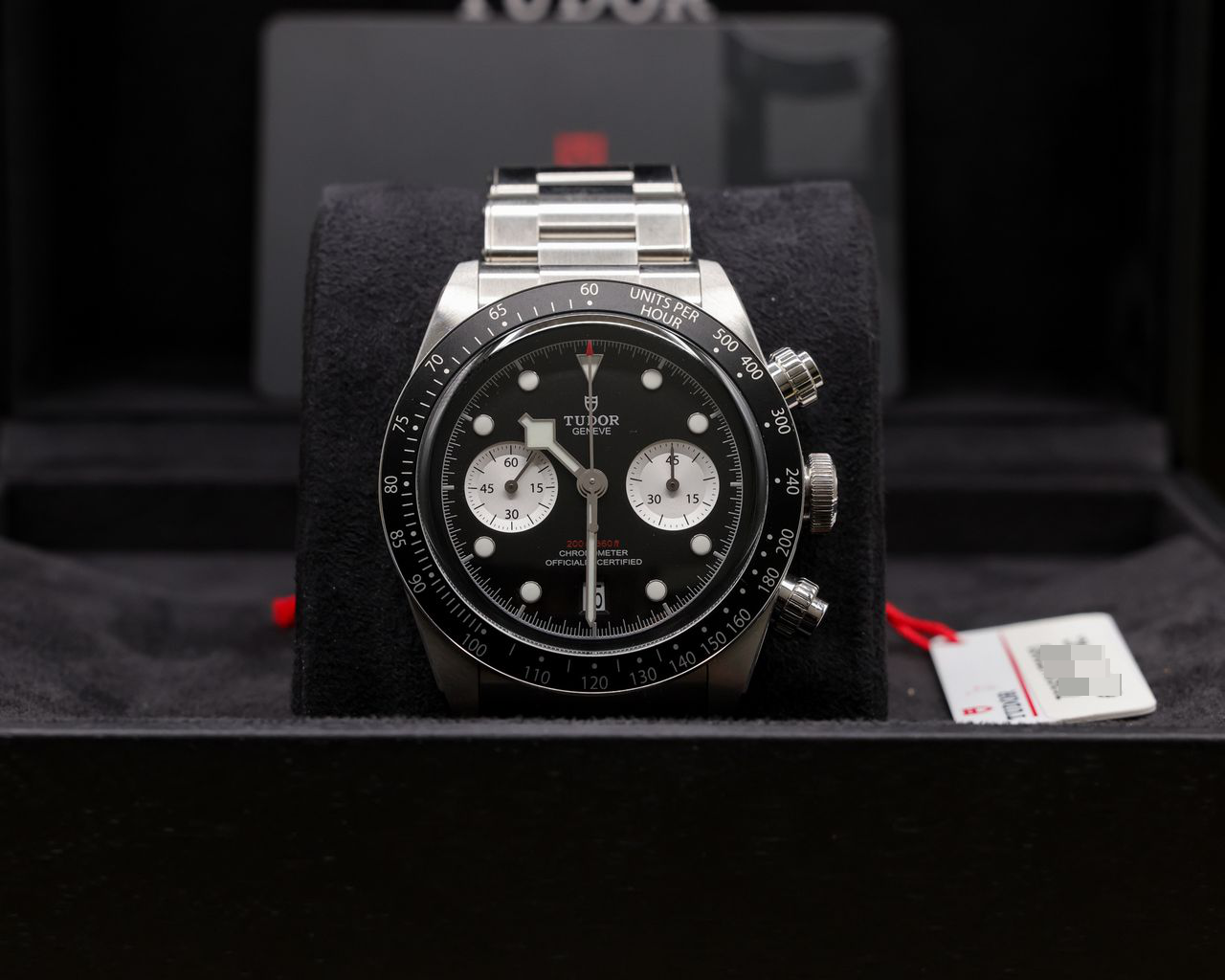 Tudor Black Bay Chrono Black Dial on Bracelet 79360N Complete 2021