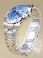 Rolex Datejust 41 Blue Roman Dial on Oyster 126300 Complete 2022