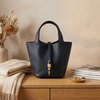 Hermes Black Taurillon Clemence Pitcotin