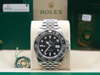 Rolex GMT-Master II Bruce Wayne Black Dial on Jubilee 126710GRNR Complete 2024