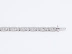 Elegant Round Brilliant Diamond Tennis Bracelet, 4.08ct B-4088