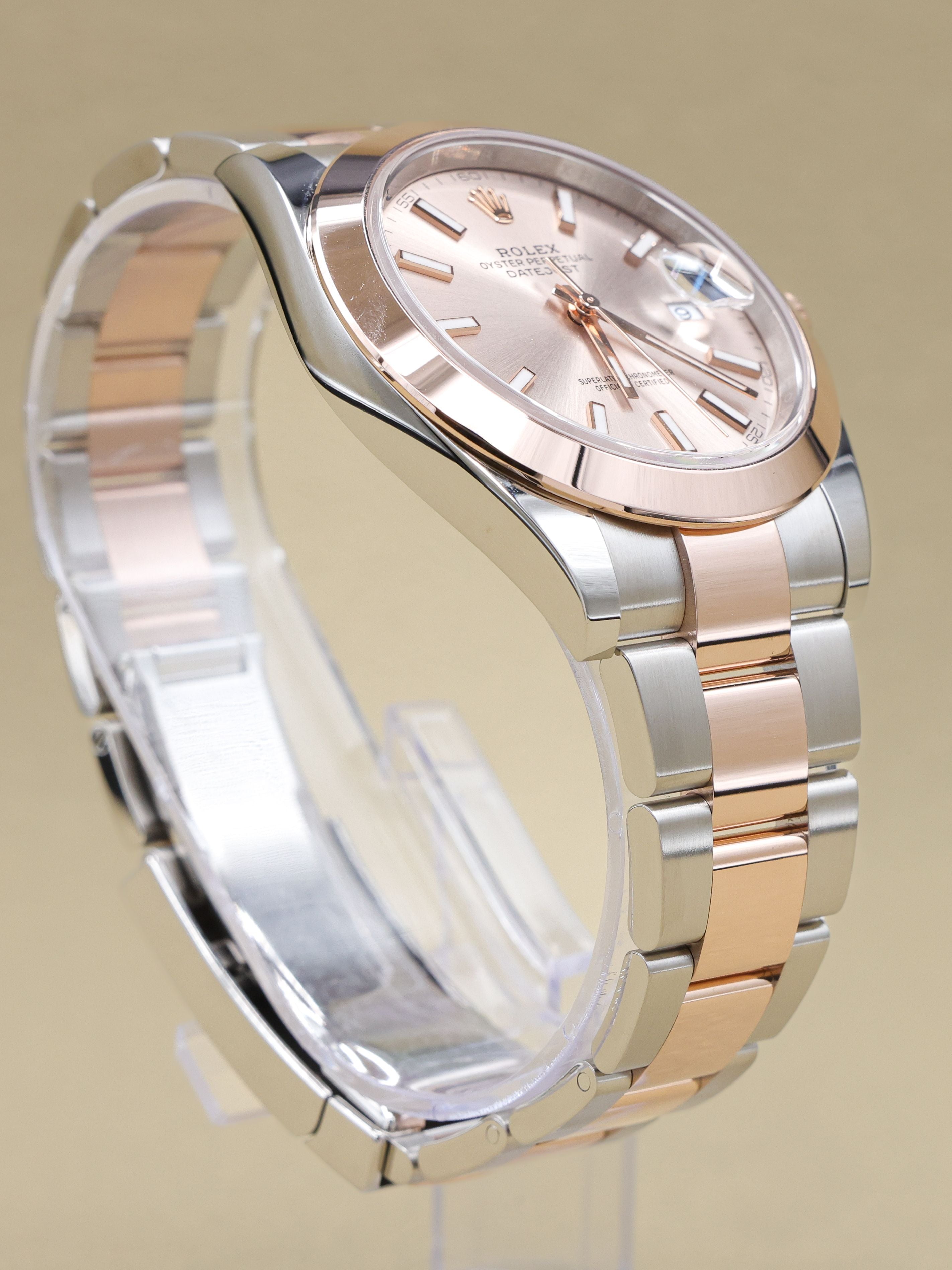 Rolex Datejust 41 Sundust Index Dial on Oyster 126301 Complete 2024