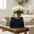 Hermes Kelly 28 Box Calf 2-Way Handbag