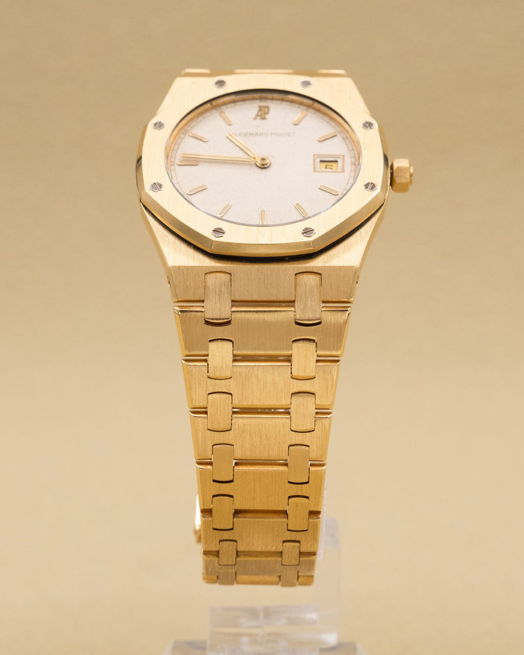 Audemars Piguet Royal Oak Beige/Silver Tone Dial on Bracelet 56175BA
