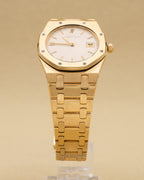 Audemars Piguet Royal Oak Beige/Silver Tone Dial on Bracelet 56175BA