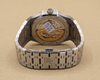 Audemars Piguet Royal Oak Selfwinding Slate Grey Dial on Bracelet 15500ST.OO.1220ST.02 Complete Open Date