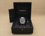 Audemars Piguet Royal Oak Selfwinding Slate Grey Dial on Bracelet 15500ST.OO.1220ST.02 Complete Open Date
