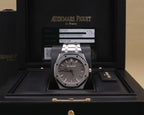 Audemars Piguet Royal Oak Selfwinding Slate Grey Dial on Bracelet 15500ST.OO.1220ST.02 Complete Open Date