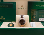 Rolex Datejust Lady Chocolate Roman Dial on Jubilee 279171 Complete 2023
