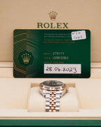 Rolex Datejust Lady Chocolate Roman Dial on Jubilee 279171 Complete 2023