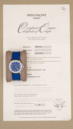 Patek Philippe Aquanaut Blue Dial on Blur Rubber Strap 5067A-014 Papers 2005