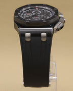 Audemars Piguet Royal Oak Offshore Chronograph Black Dial on Rubber Strap 26402CE.OO.A002CA.01.A 2012