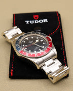 Tudor Black Bay GMT Black Dial on Bracelet M79830RB-0001 Complete 2018