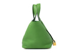 Picotin Vert Yucca Taurillon Clemence Lock 18