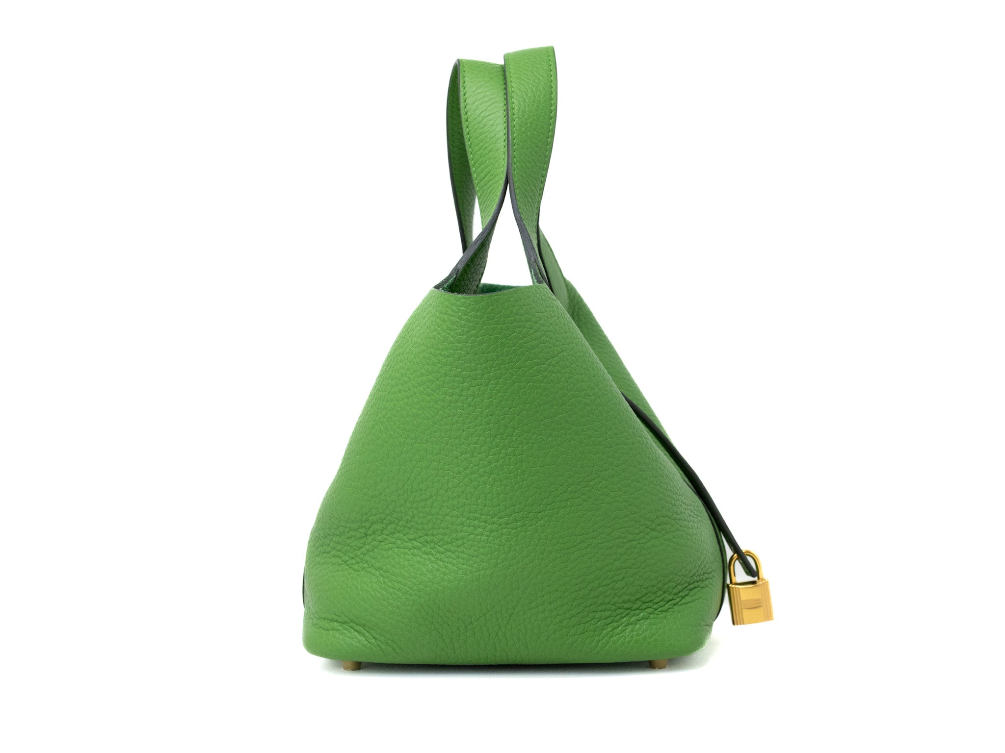 Picotin Vert Yucca Taurillon Clemence Lock 18