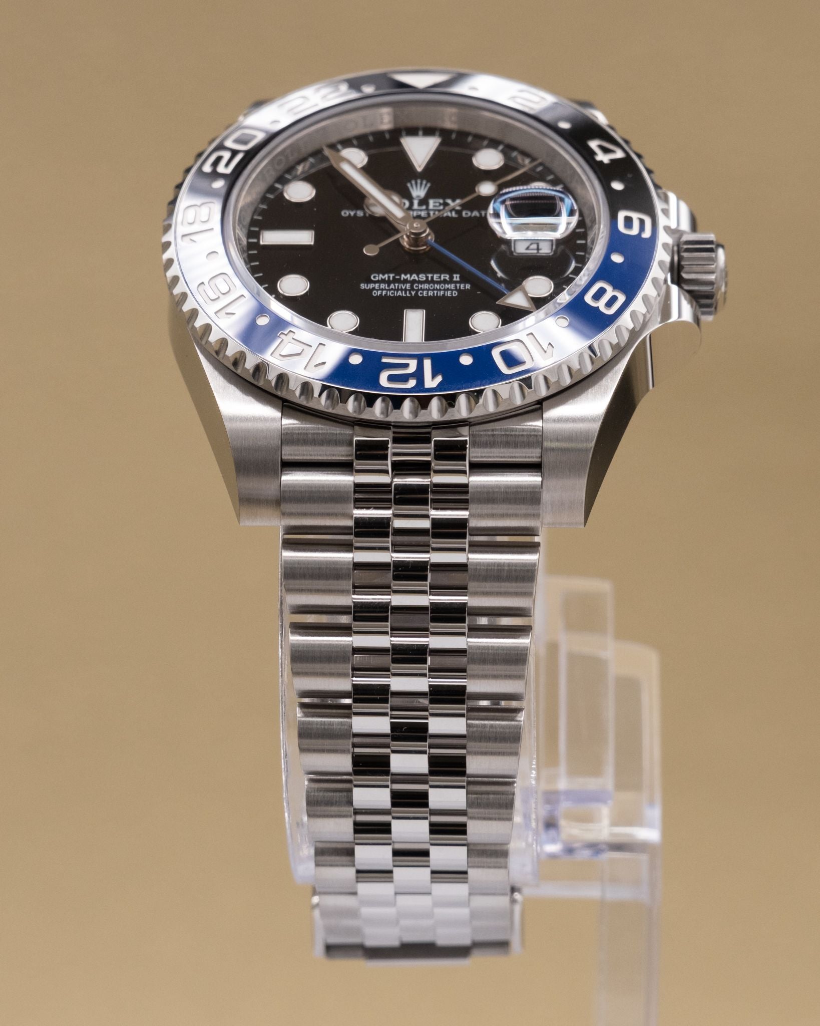 Rolex GMT-Master II Batgirl Black Dial on Jubilee 126710BLNR Complete 2026