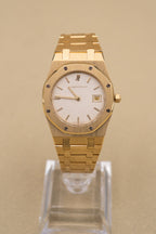 Audemars Piguet Royal Oak Beige/Silver Tone Dial on Bracelet 56175BA