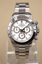 Rolex Daytona White Dial on Oyster 116520 2006