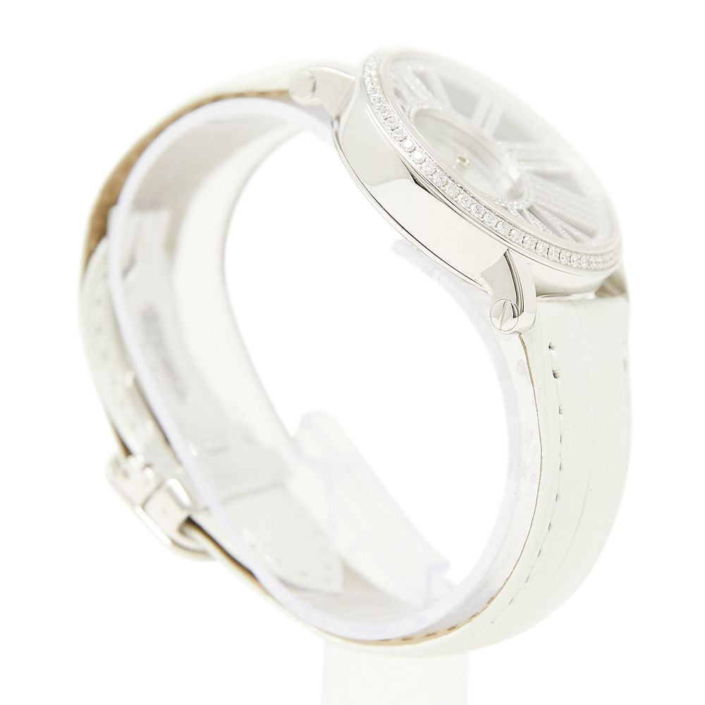 Cartier Rotonde de Cartier Mysterious Hour Blue Dial on White Croc HPI01197 Complete 2018