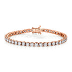 18K Gold Tennis Bracelet, 9.00ct B-9 ct. 4pr 18K