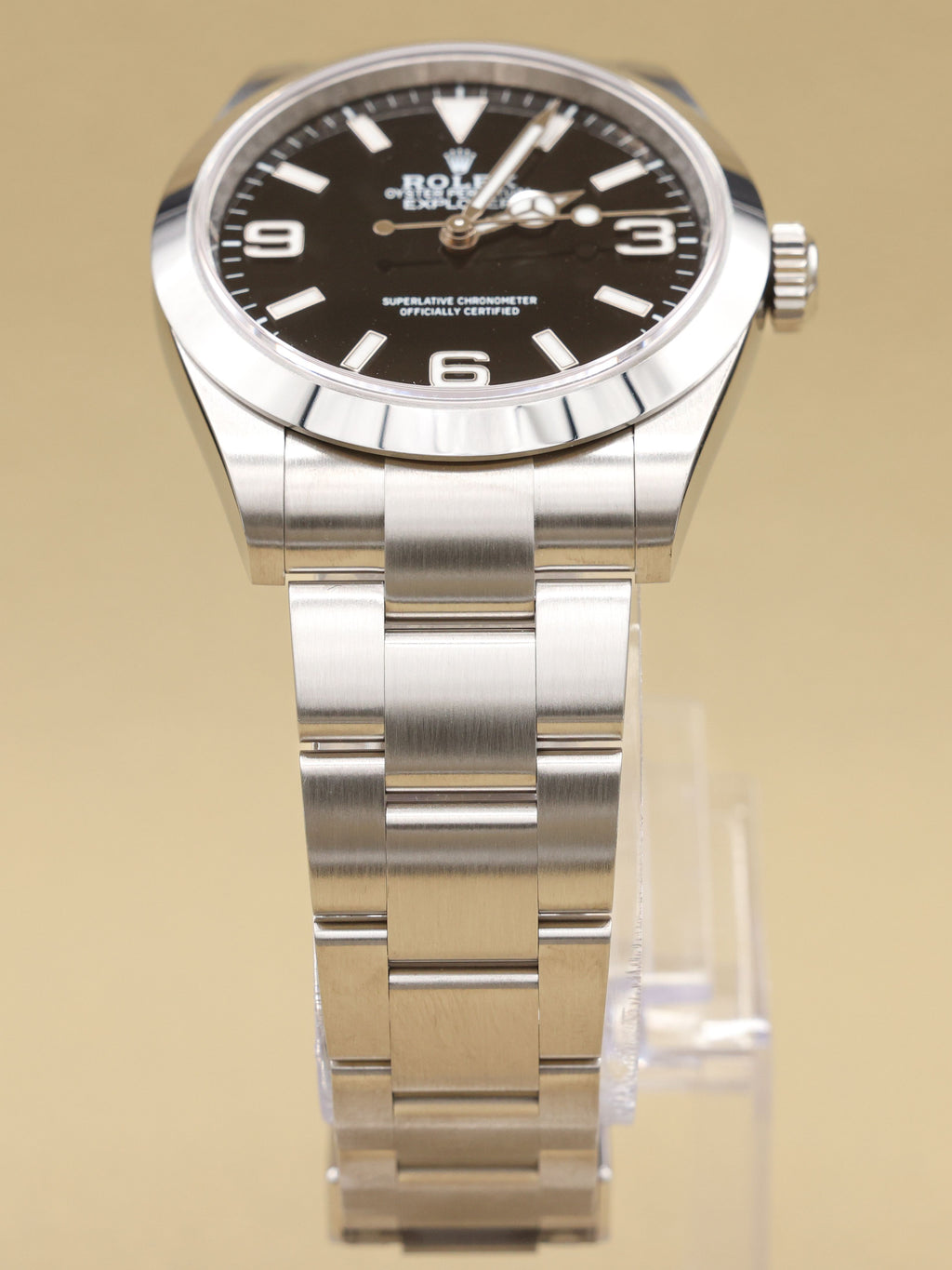 Rolex Explorer 40 Black Index Arabic Dial on Oyster 224270 Complete 2026