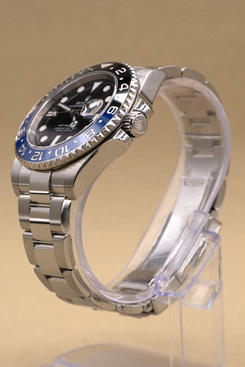 Rolex GMT-Master II 'Batman' Black Dial on Oyster 116710BLNR Complete 2014